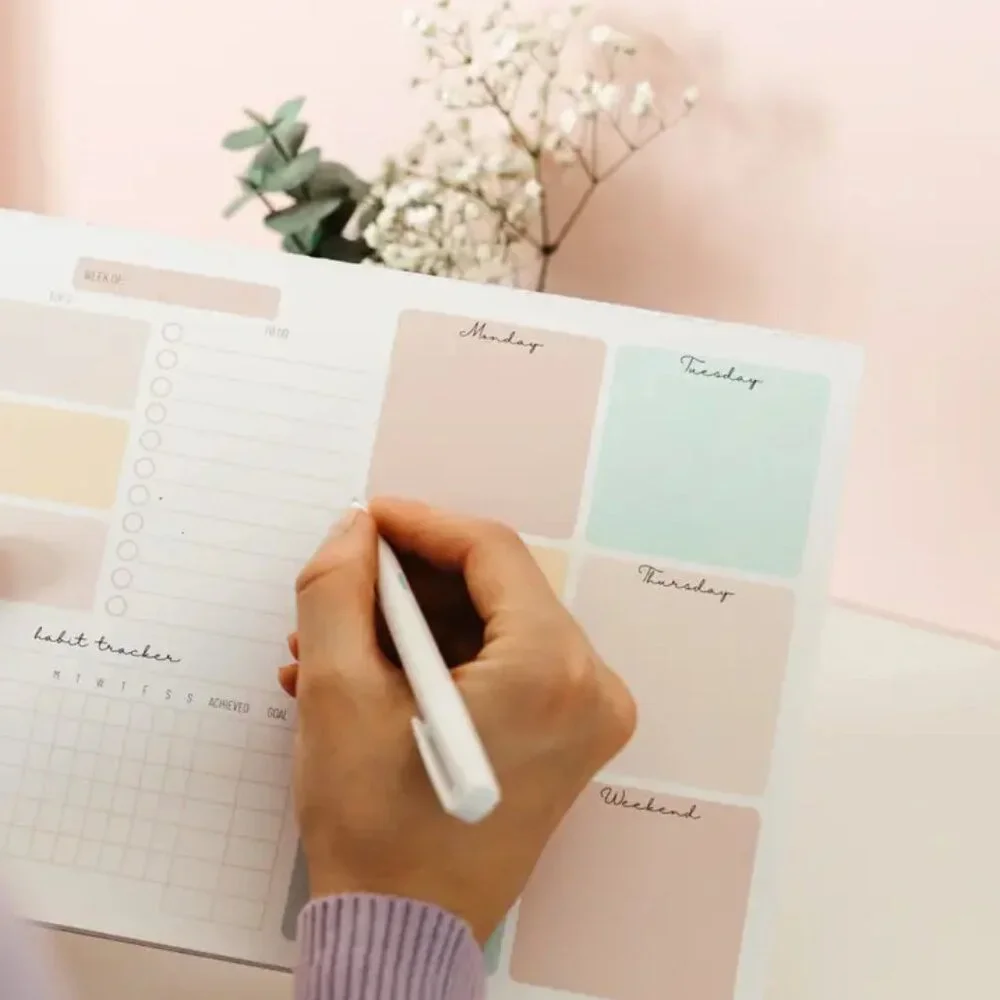 The Gentle Focus Weekly Planner Pad